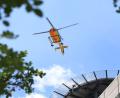Symbolbild: Karl-Josef Hildenbrand/dpa
Ein Hubschrauber flog den Verletzten ins Krankenhaus.