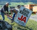 Bild: Urs Flueeler/KEYSTONE/dpa
Schweiz: Neutralitätsinitiative scheitert bei einer Volksabstimmung. (Archivbild)