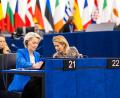 Bild: Philipp von Ditfurth/dpa
EU-Chefdiplomatin Kaja Kallas sieht bislang keine breite Unterstützung für den Vorstoß von Ursula von der Leyen. (Archivbild)