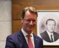 Bild: Rolf Vennenbernd/dpa
Drei Tage ist Wüst in der Türkei unterwegs.