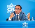 Bild: Daniel Vogl/dpa
Die Unionsfraktionen sind sich einig - sollte die Linke in Berlin regieren, wollen sie die Regeln zur Finanzierung der Bundeshauptstadt neu diskutieren. CSU-Fraktionschef Holetschek gibt sich nach einem Treffen der Fraktionschefs kämpferisch. (Archivbild)