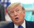 Bild: Alex Brandon/AP/dpa
US-Präsident Trump hat Sanktionserleichterungen für den Iran dementiert.