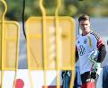 Bild: Federico Gambarini/dpa
Die Zukunft beginnt: Jonas Urbig beim Abschlusstraining.