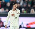 Bild: Harry Langer/dpa
Alexis Claude-Maurice macht gegen Hertha BSC eine Menge Dampf. (Archivbild)