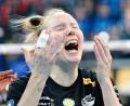 Bild: Uwe Anspach/dpa
Roosa Laakkonen trumpfte einmal mehr für den VfB Suhl auf. (Archivbild)