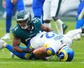 Bild: Chris Szagola/AP/dpa
Die Rams verhinderten in Philadelphia die dritte Niederlage der Saison.