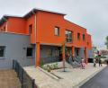 Bild: mfh
Das Farbkonzept der neuen Kindertagesstätte in Königstein ist eine Einladung. Zudem gibt es einen barrierefreien Zugang.