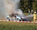 Bild: Tizian Gerbing/dpa
Ein Feuerwehrmann ist bei der Übung in Mittelfranken verletzt worden.