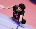 Bild: Xu Bingjie/Xinhua/dpa
Nicht mehr die Nummer eins der Weltrangliste: Tischtennis-Weltmeister Wang Chuqin aus China.
