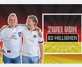 Bildmontage: Marina Gube, Noah Wegmüller-Kocher
"Zwei von 83 Millionen", der Nationalmannschafts-Podcast mit Stefan Puhane (rechts) und Josef Maier.