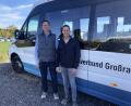 Bild: Joachim Gebhardt
Sie treiben die Elektrifizierung im ÖPNV durch große Investitionen stark voran: Jörg (links) und Stefan Bruckner vom Verkehrsunternehmen.