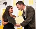 Bild: Hannes P. Albert/dpa
Der Deutsche Buchpreis ist nicht die einzige Auszeichung, die Autorin Shida Bazyar für ihren Roman „Die Lücken“ bekommen hat.