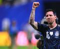 Bild: Tom Weller/dpa
207 Mal spielte er bereits für Argentinien. Nun wird es das letzte Mal sein. (Archivbild)