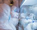 Bild: Uncredited/The Irkutsk Anti-Plague Research Institute of Siberia and Far East/AP/dpa
Eine Mitarbeiterin des Instituts in Irkutsk ist gestorben.