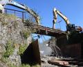 Bild: szl
Die Eisenbahnüberführung bei Wernersreuth ist Geschichte. Das über 70 Jahre alte Bauwerk wurde ersatzlos abgebrochen.