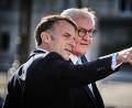 Bild: Bernd von Jutrczenka/dpa
Steinmeier und Macron scheiden beide im kommenden Jahr aus ihren Ämtern.