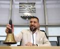 Bild: Jan Woitas/dpa pool/dpa
Als erster AfD-Politiker in Deutschland ist Tobias Rausch am vergangenen Dienstag zum Landtagspräsidenten von Sachsen-Anhalt gewählt worden. (Archivbild)