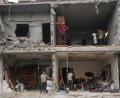 Bild: Jehad Alshrafi/AP/dpa
Zuletzt hat Israels Armee ihre Luftangriffe zudem wieder verstärkt.