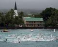Bild: Ezra Shaw/Getty Images for IRONMAN/dpa
Nur das Schwimmen lief für Laura Philipp nicht optimal.