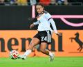 Bild: Sebastian Christoph Gollnow/dpa
Debüt im DFB-Team gegen Australien: Stürmerin Lisa Baum.