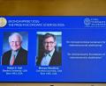 Bild: Anders Wiklund/TT News Agency via AP/dpa
Robert E. Hall und Michael Woodford arbeiten an den US-Eliteuniversitäten Stanford und Columbia.
