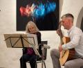 Bild: Wolfgang Benkhardt
Viola Schweinfurter und Benjamin Doß eröffneten die Kammermusikreihe im Bürgerhaus mit Werken für Flöte und Gitarre.