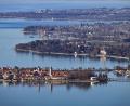 Bild: Felix Kästle/dpa
Zwischen Lindau im Bodensee und Österreich kann es in den kommenden Tagen Stau geben. (Archivbild)