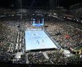 Bild: Federico Gambarini/dpa
Schon das Pokal-Final4 wurde 2026 auf einem Glasboden gespielt. (Archivbild)
