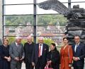 Bild: Bernd Weißbrod/dpa
Wiedereröffnung der erweiterten Kunsthalle Würth mit Bundespräsident Frank-Walter Steinmeier. (Foto - aktuell)