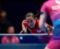 Bild: Jon Super/AP/dpa
Tischtennis-Spielerin Sabine Winter ist erfolgreich in die EM gestartet. (Archivbild)