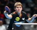 Bild: Manfred Schillings/dpa
Zwei Medaillen sind sicher: Nina Mittelham bei der Tischtennis-EM (Archivbild).