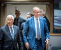Bild: Michael Kappeler/dpa
António Costa will in einigen Wochen einen neuen Vorschlag im EU-Haushaltsstreit vorlegen. Er muss damit unter anderem Kanzler Friedrich Merz überzeugen. (Archivbild)