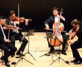 Bild: Helmut Kunz
Das Schumann-Quartett gastierte bei den Weidener Meisterkonzerten in der Max-Reger-Halle.