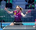 Bild: Manfred Schillings/dpa
Deutschlands Tischtennis-Hoffnung Annett Kaufmann.