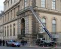 Bild: Dimitar Dilkoff/AFP/dpa
Der Ablauf des Einbruchs ist weitgehend rekonstruiert. Doch je näher die Ermittler dem Tathergang kommen, desto mehr Fragen bleiben offen.