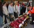 Bild: Josef Rosner
Hand anlegen an einer Übungspuppen, um zu retten, durften die Besucher beim Stand des BRK-Kreisverband Tirschenreuth.