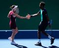 Bild: Yuki Iwamura/AP/dpa
Für ihre gemeinsame Tochter Skai wollen Elina Switolina und Gaël Monfils weiterhin gemeinsam da sein. (Archivbild)