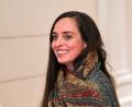 Bild: Soeren Stache/dpa
Die Linke-Politikerin Vanessa Emde wurde am 20. September neu in das Berliner Abgeordnetenhaus gewählt. (Archivbild)