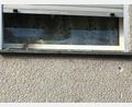 Bild: san
Spuren am Fensterbrett zeugen vom SEK-Einsatz am vergangenen Donnerstag.