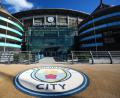 Bild: Martin Rickett/PA Wire/dpa
Das Etihad Stadium von Manchester City.