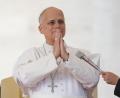 Bild: Gregorio Borgia/AP/dpa
Die Ärzte haben gute Nachrichten zum Gesundheitszustand des Papstes bekanntgegeben. (Archivbild)
