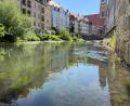 Bild: Petra Hartl
Zur Aktualisierung der Überschwemmungsgebiete wird die Vils ab Ende Oktober in der Stadt Amberg (Bild) und im Landkreis Amberg-Sulzbach vermessen.