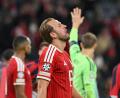 Bild: Peter Kneffel/dpa
Die Bayern um Torjäger Harry Kane spielen in der Champions League erneut nur unentschieden.