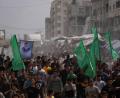 Bild: Jehad Alshrafi/AP/dpa
Begräbnis von Hamas-Kämpfern im September 2026 im Gazastreifen. (Archivbild)