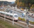 Bild: Daniel Karmann/dpa
Normalerweise ist die Schnelltrasse die zügigste Route per Bahn von München nach Nürnberg. (Archivbild)