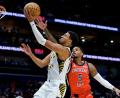 Bild: Matthew Hinton/FR170690 AP/AP/dpa
Haliburton mischt in der NBA wieder mit.