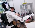 Bild: Sven Hoppe/dpa
Ein Roboter im RoboGym.