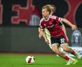Bild: Daniel Karmann/dpa
Tim Janisch und die Nürnberger hoffen auf einen Pokal-Coup beim großen Favoriten in Leverkusen.