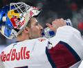 Bild: Sven Hoppe/dpa
München-Goalie Mathias Niederberger fehlt den Red Bulls in den nächsten Monaten. (Archivbild)