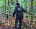 Bild: Stephan Huber
Sondierungsarbeiten bei Sulzbach-Rosenberg: In einem Waldstück werden Leichenteile vermutet. Vorerst sind die Grabungen eingestellt.